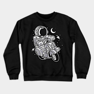 Astronaut Scooter Crewneck Sweatshirt